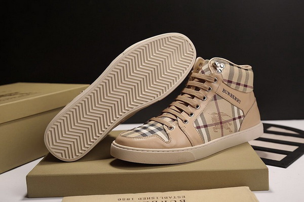 Burberry High-Top Fashion Men Shoes--004